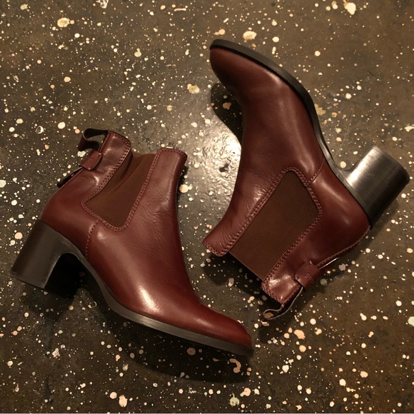 See By Chloe Annylee Boots Rust & Copper Brown Leather - Picture 2 of 9